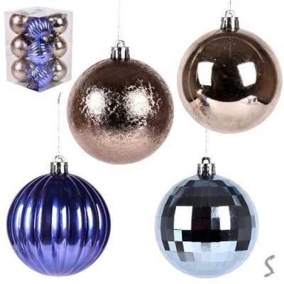 Елочные шарики 6см 12шт/наб