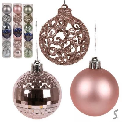 Елочные шарики 6см 6шт/наб