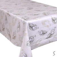 Клеенка ПВХ с принтом на тканевой основе Glitter 1.4*20м