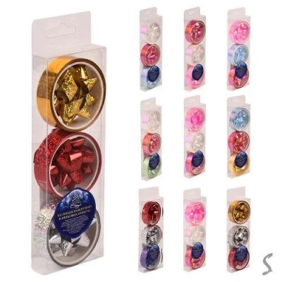 Декор праздничный 6пр/наб 16.5*6см