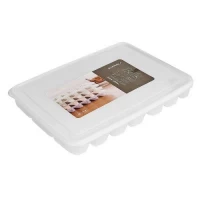 Контейнер для заморозки и хранения пельменей/вареников 21отд 31*23см Контейнер для заморозки и хранения пельменей/вареников 21отд 31*23см