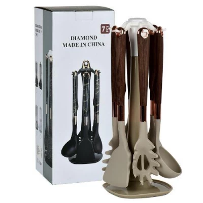 Кухонный набор на подставке 6пр/наб 38см