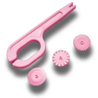 Нож кондитерский со сменными роликами 12.5*4см