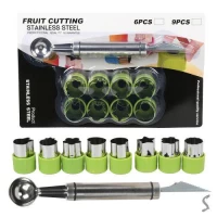 Плунжер кондитерский для печенья/мастики/фруктов 9пр/наб 26*16.5см