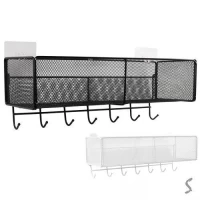 Полка настенная 7кр 40*13.5*15см