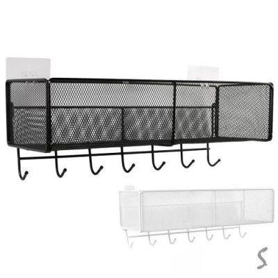 Полка настенная 7кр 40*13.5*15см Полка настенная 7кр 40*13.5*15см