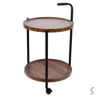 Стол журнальный на колесиках 2яр 40*40*65см