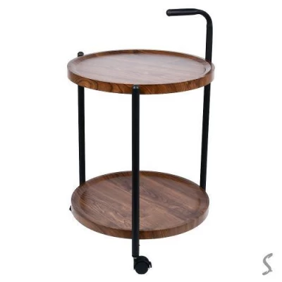 Стол журнальный на колесиках 2яр 40*40*65см