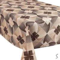 Клеенка ПВХ с принтом на тканевой основе Glitter 1.37*20м