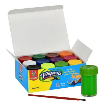 Гуашь 12цв 18г