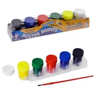 Краски пигментные 6цв