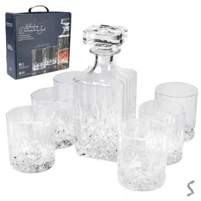 Набор для виски 7пр/наб 750мл/300мл (штоф, стаканы)