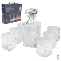 Набор для виски 7пр/наб 750мл/300мл (штоф, стаканы)