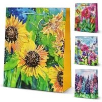 Пакет подарочный бумажный S 