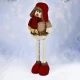 Фигура новогодняя "Santa Snowman" 70см (ноги-телескоп)