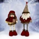 Фигура новогодняя "Santa Snowman" 70см (ноги-телескоп)
