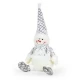 Фигура новогодняя "Santa Snowman" 38см