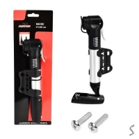 Насос ручной с креплением для велосипеда presto/shreder 23.5-28*3см