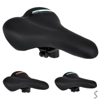 Седло для велосипеда 27.5х16.5см кріплення дитяче/доросле