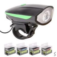 Фонарик с сигналом для велосипеда USB