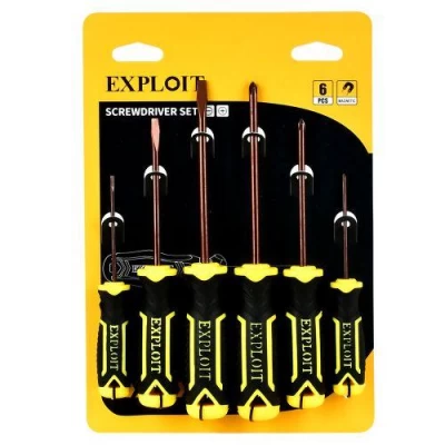 Отвертка 6пр/наб 75/100/130мм Отвертка 6пр/наб 75/100/130мм