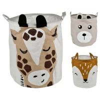 Корзина для игрушек с ручками складная 