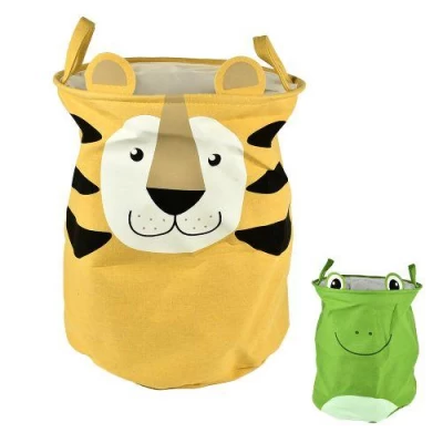 Корзина для игрушек с ручками складная 