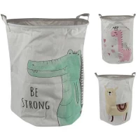 Корзина для игрушек с ручками складная 