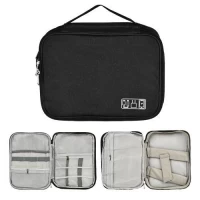 Косметичка-органайзер для зарядок и проводов дорожная 27*20*9см