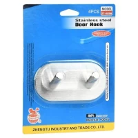 Крючки самоклеющиеся SS 2шт/наб 10*5см