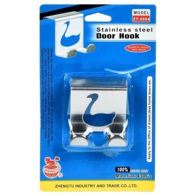 Крючок-вешалка на дверь SS 5.5см Крючок-вешалка на дверь SS 5.5см
