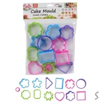 Формочки фигурные для печенья "Floral" 12шт/наб 19*17см