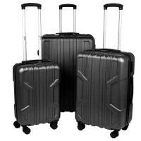 Чемодан пластик 20/24/28'' 3шт/наб