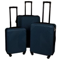 Чемодан пластик 20/24/28'' 3шт/наб