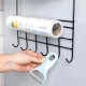 Полка с держателем настенная 2яр 6кр 30*14*29см