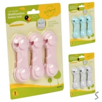 Защита от детей на мебель 3шт/уп 9.5*3см