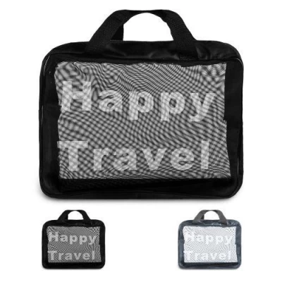 Косметичка дорожная "Happy travel" 26*18*9.5см