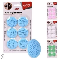 Накладки-стоппер защитные самоклеющиеся 6шт/уп 5*0.8см