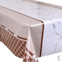 Клеенка ПВХ 3-хсл. глянцевая на ткан.основе Glossy 1.37*20м