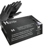 Перчатки нитриловые M Hoffen 3.5г нестерильные текстурированные б/п 50пар/уп