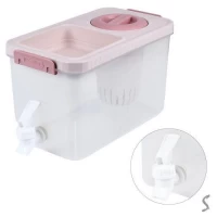 Лимонадник пластик 4л с емкостью для льда