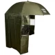 Зонт-палатка для рыбака d2.2м 2окна