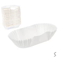 Формочки бумажные для эклеров 500шт/уп 4*10*3см