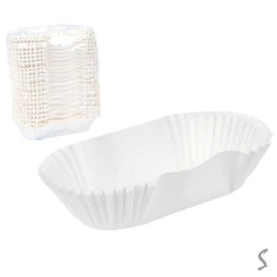 Формочки бумажные для эклеров 500шт/уп 4*10*3см Формочки бумажные для эклеров 500шт/уп 4*10*3см