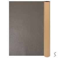 Кожзам самоклеющийся 50*137см серый