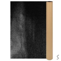 Кожзам самоклеющийся 50*137см черный