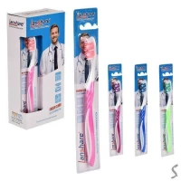 Зубная щетка 12шт/уп 18.5см