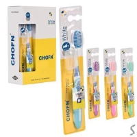 Зубная щетка мягкая 12шт/уп 18.5см