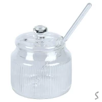 Банка для меда с ложкой 275мл