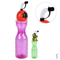 Бутылка для напитков с трубочкой "Summer time" 450мл